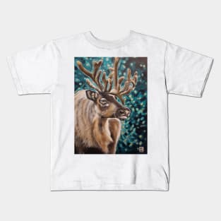 Caribou Reindeer Kids T-Shirt